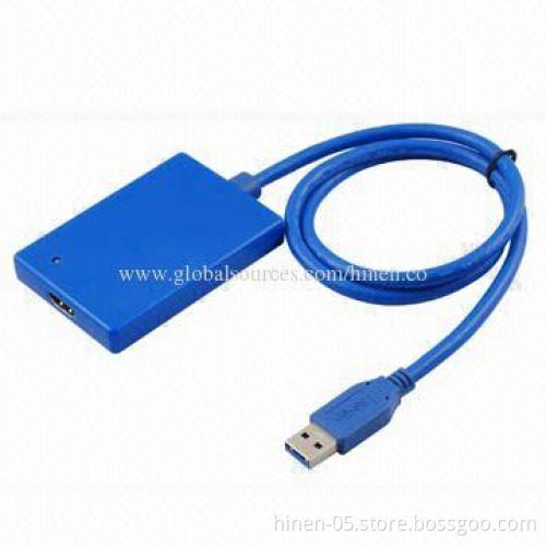 USB3.0 to HDMI Converter, some low-power low-speed USB devices can work with cable up 5 meters